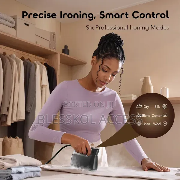 Oraimo SteamCore Lite Portable Steam Iron With 180° Steam & Dry