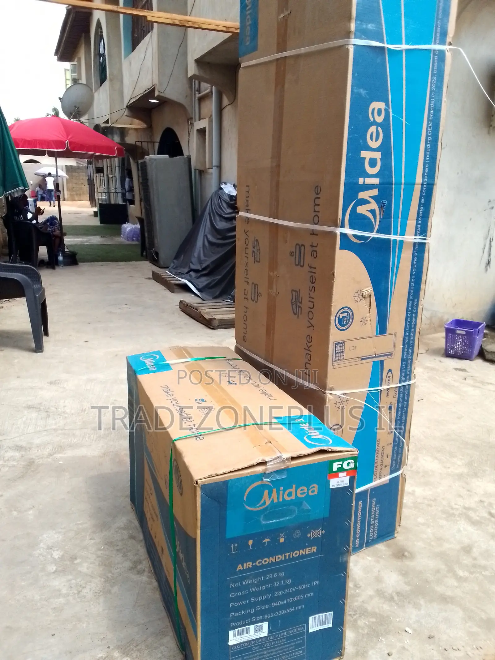 Professional 3HP Standing AC Unit Model MFPA-24CRDN1