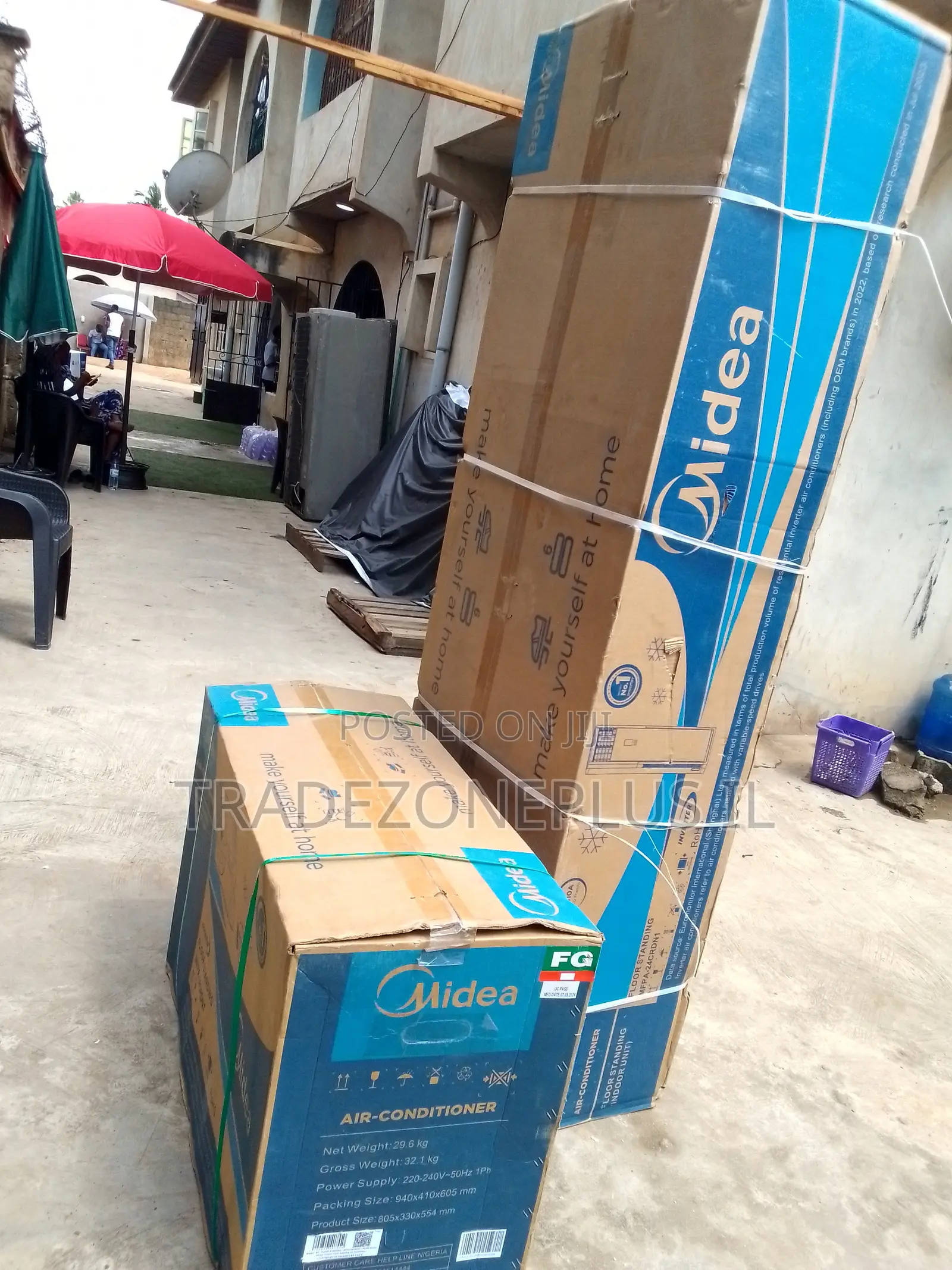 Midea Floor Standing Split Air Conditioner for Large Spaces