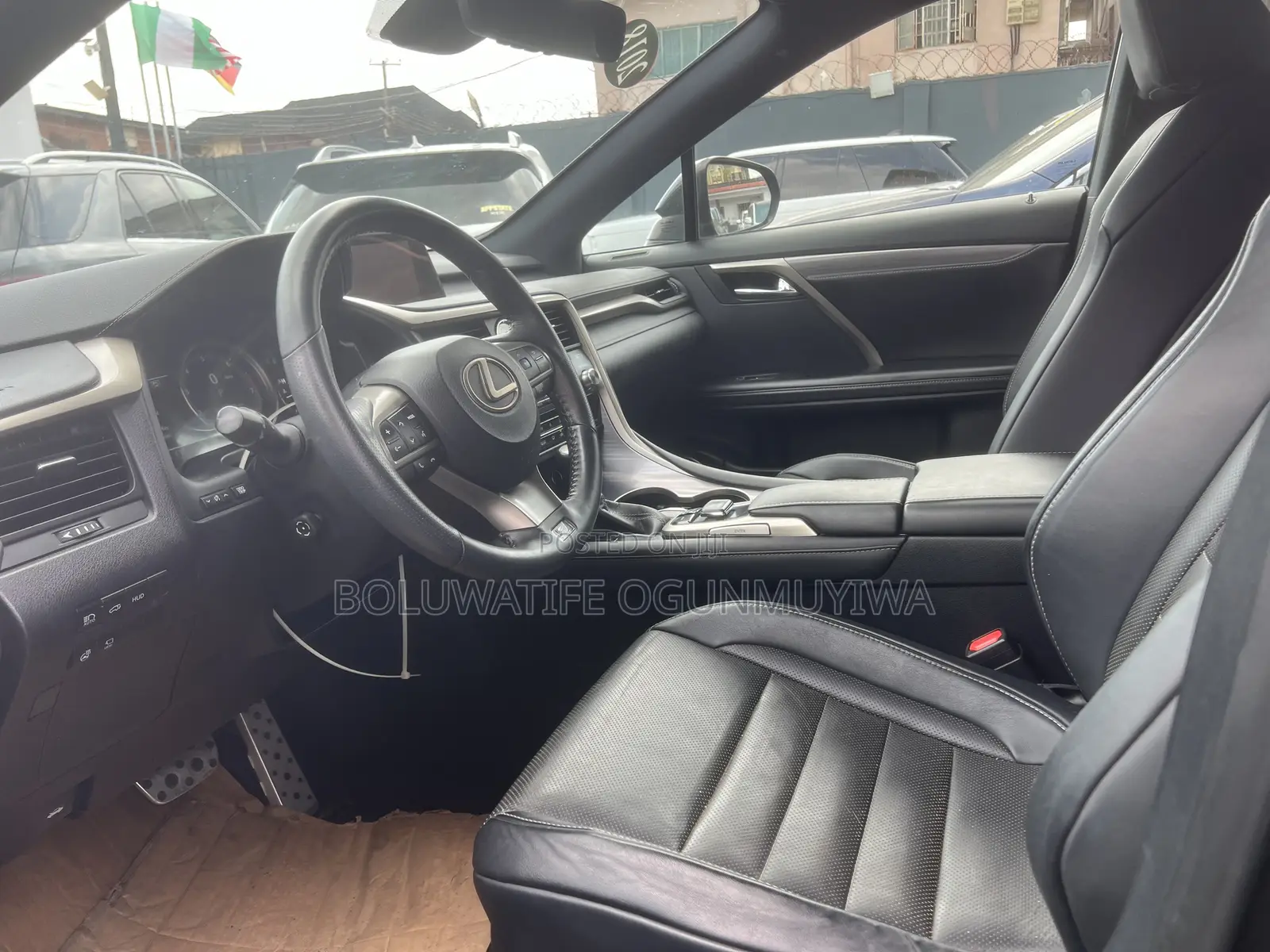 Lexus RX 350 F Sport AWD 2018 Black