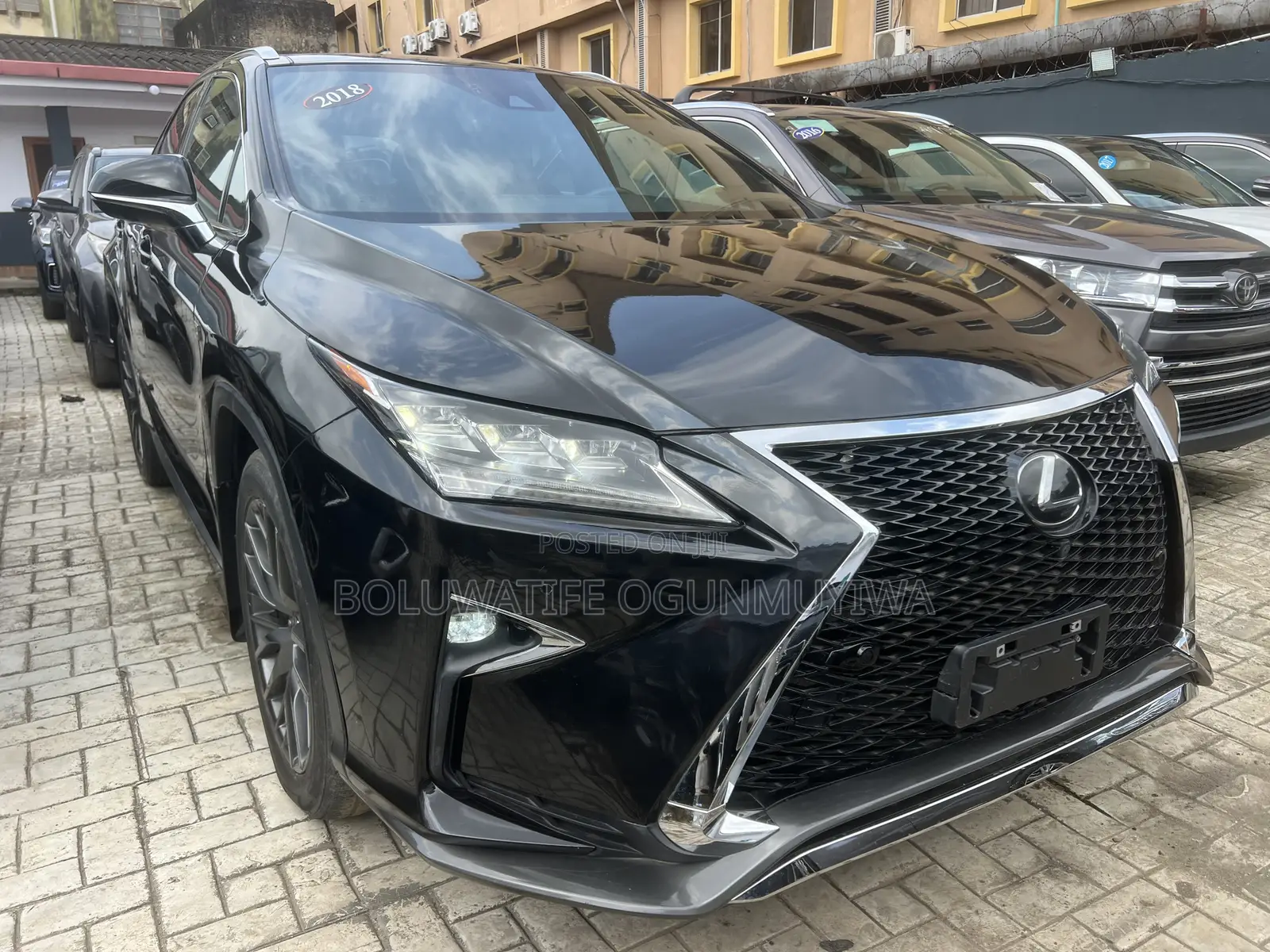 Lexus RX 350 F Sport AWD 2018 Black