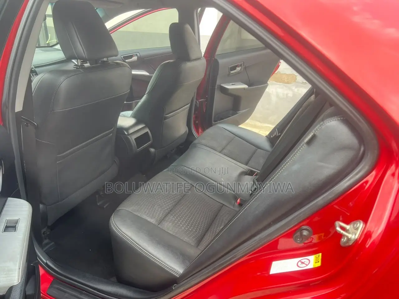 Toyota Camry SE 4dr Sedan w/Prod. End 11/13 (2.5L 4cyl 6A) 2014 Red
