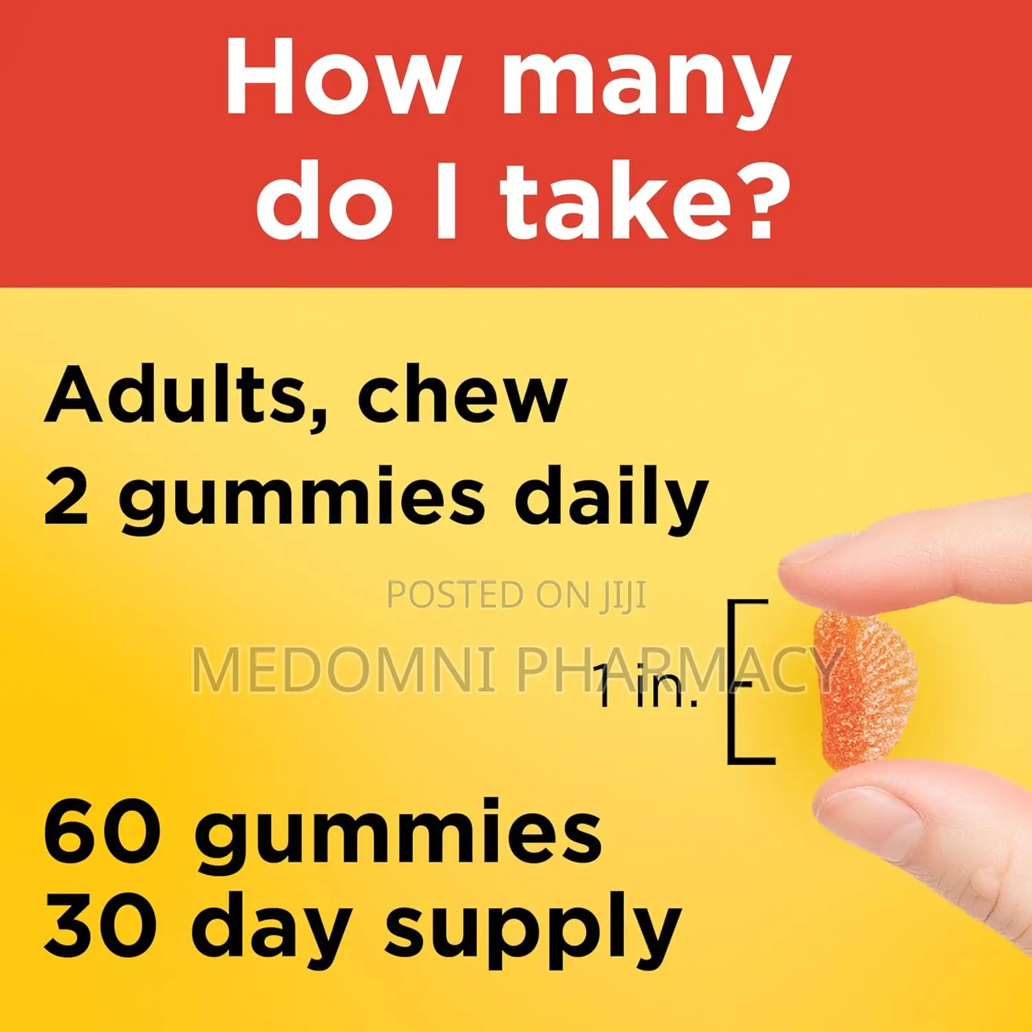 Nature Made Extra Strength Vitamin C 500mg - 60 Gummies