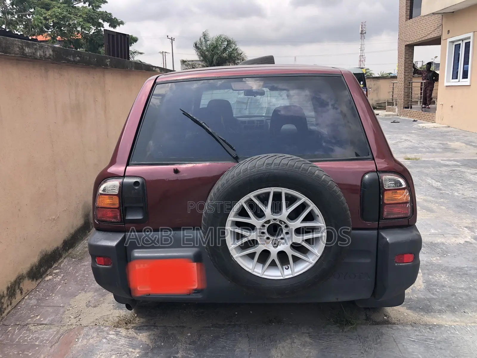 Toyota RAV4 2005 Red