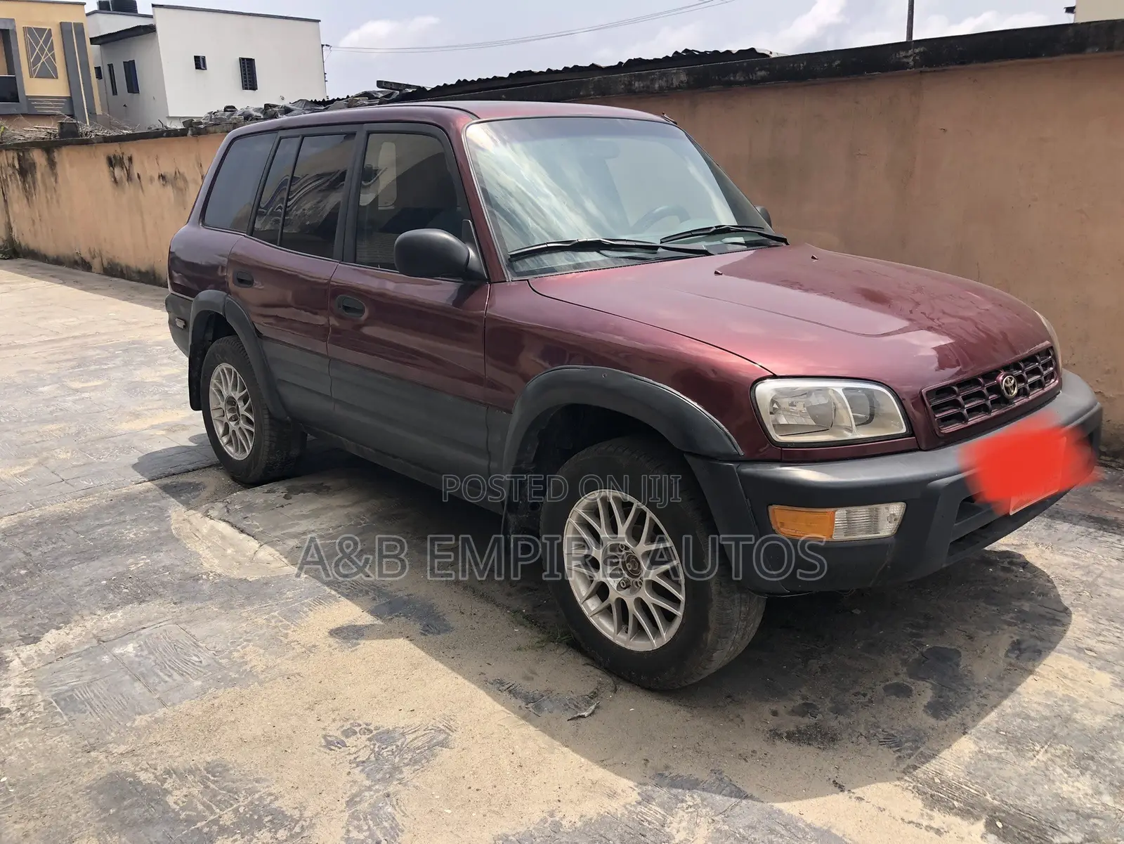 Toyota RAV4 2005 Red