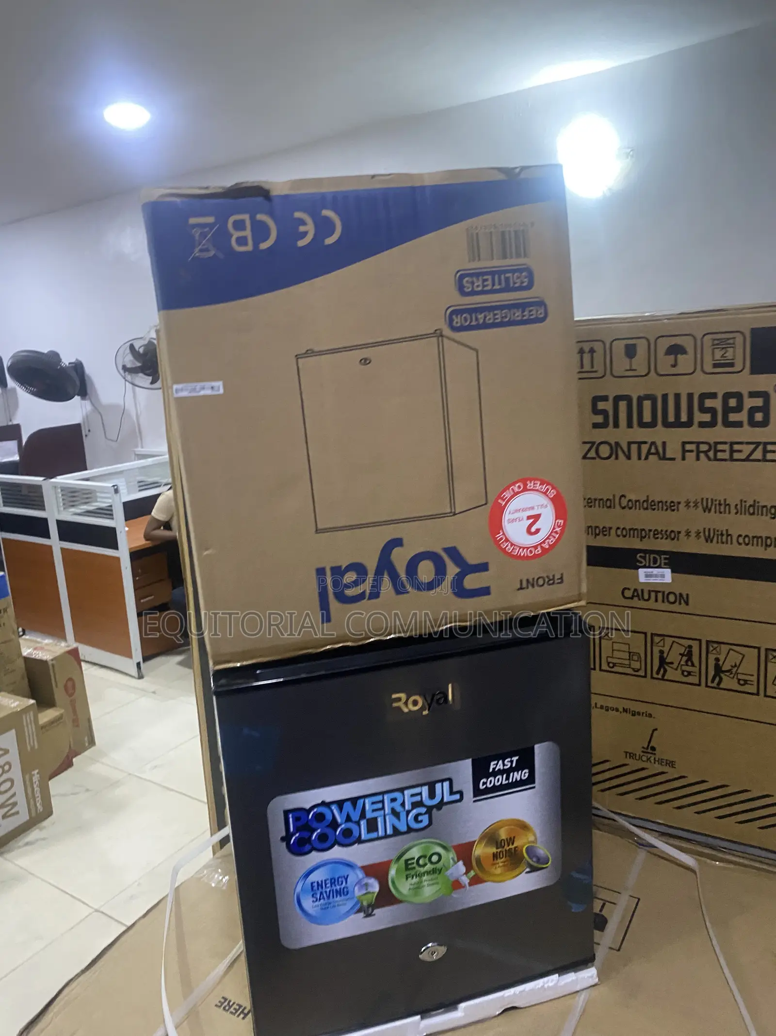 Royal 55-Litre Mini Fridge for Office Break Rooms