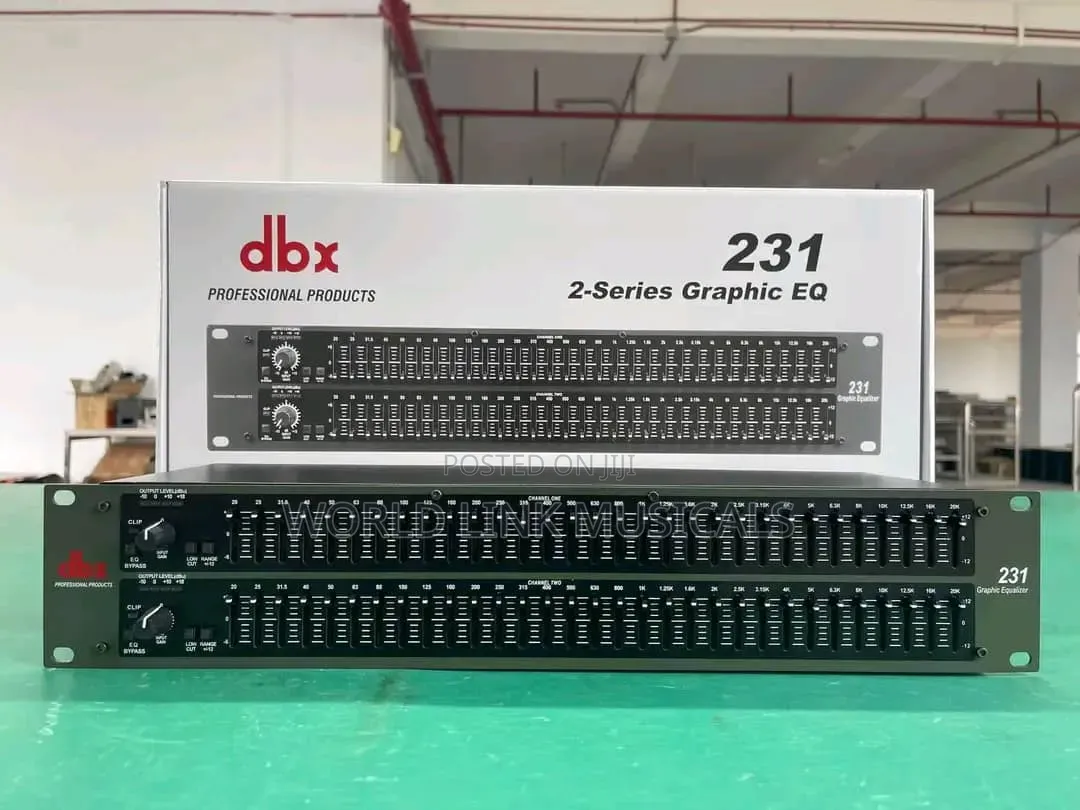DBX Double Equalizer With Sub Out Put