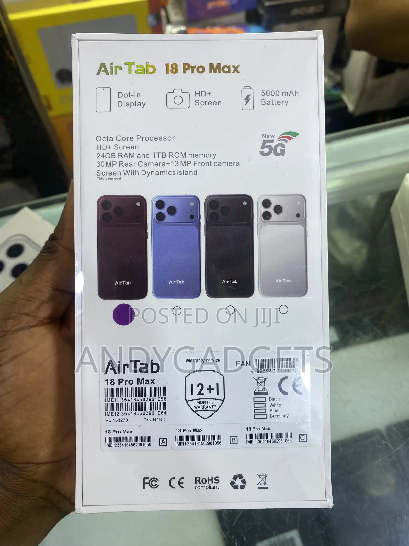 New AirTab Air 1 TB Red