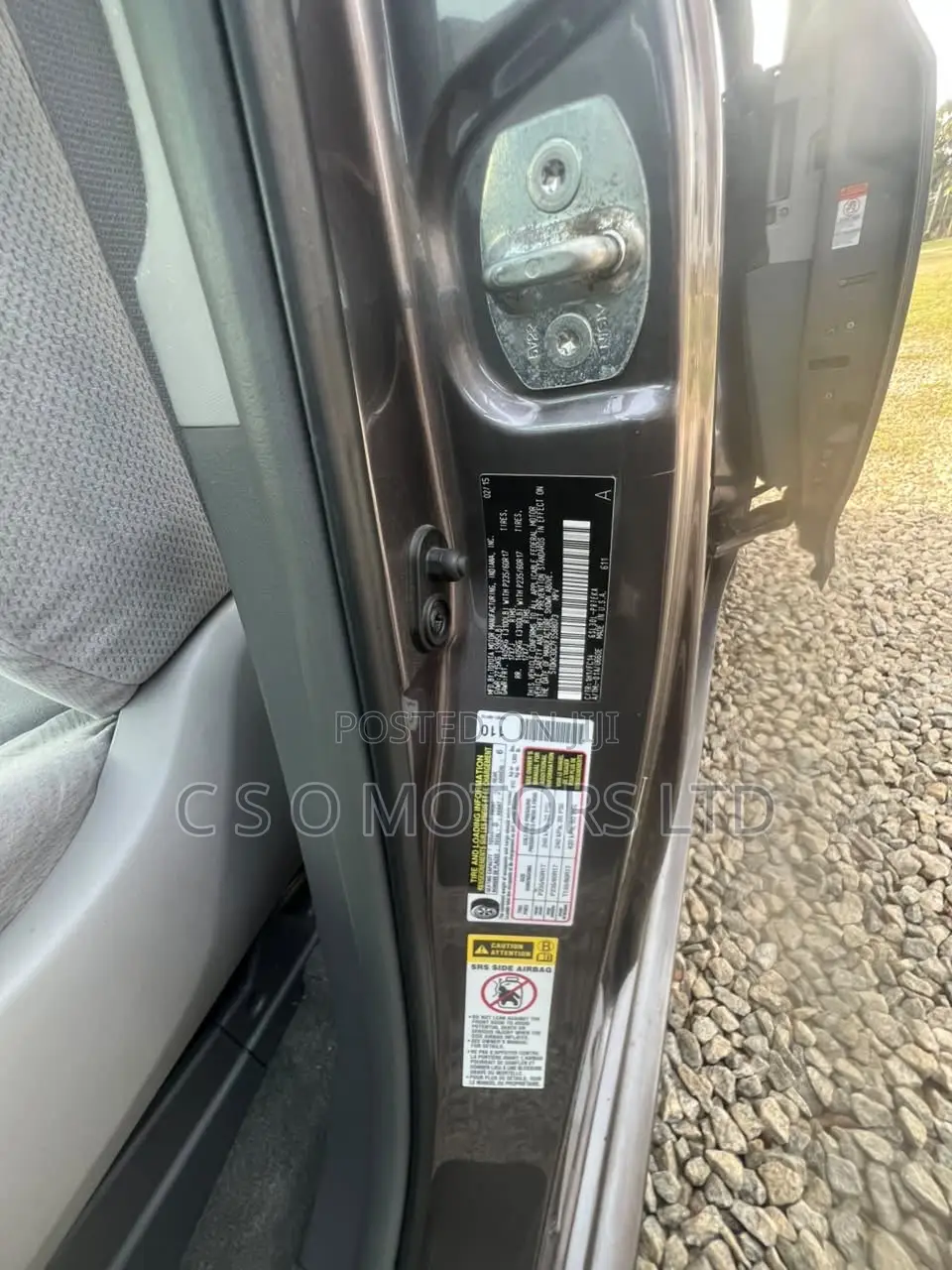 Toyota Sienna LE 7-Passenger 4dr Minivan AWD (3.5L 6cyl 6A) 2015 Gray