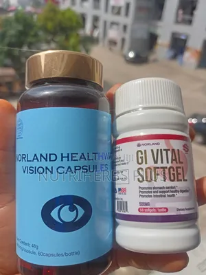 Healthway Vision Capsules&GI VITAL SOFTGEL(promotes Overall Eye Health