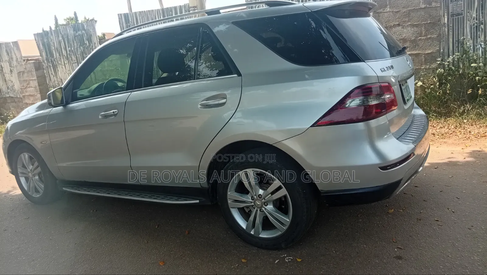 Mercedes-Benz M Class 2013 Silver