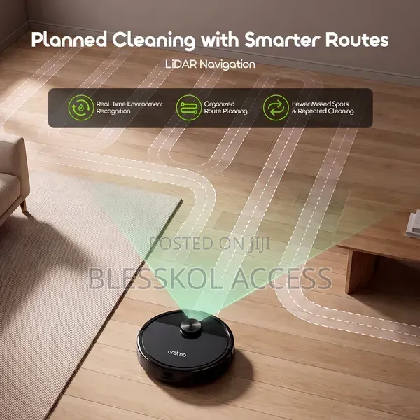 Oraimo LumaSweep 5kPa Powerful Intelligent Robust Robot Vacuum