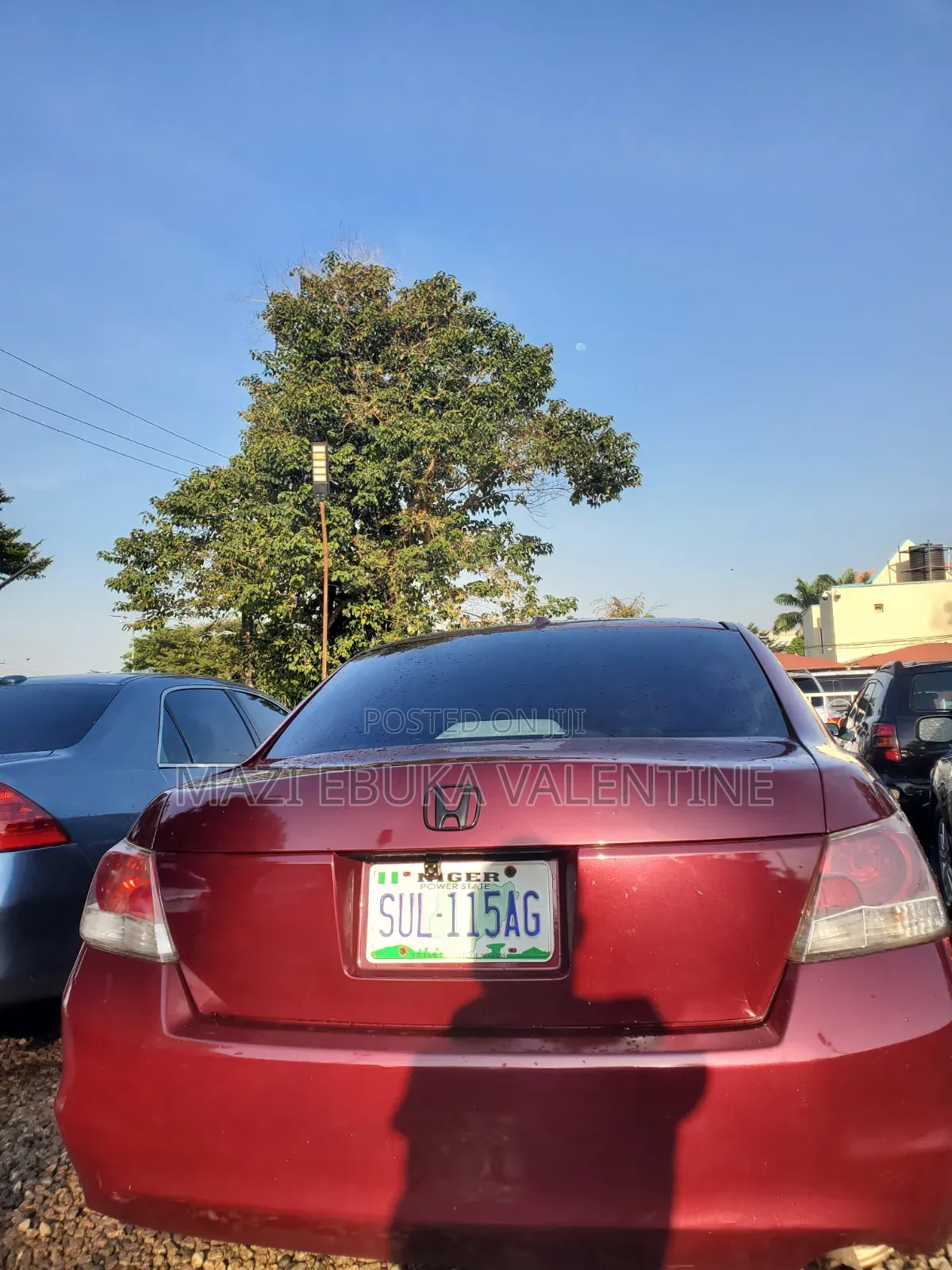 Honda Accord 2009 Burgundy