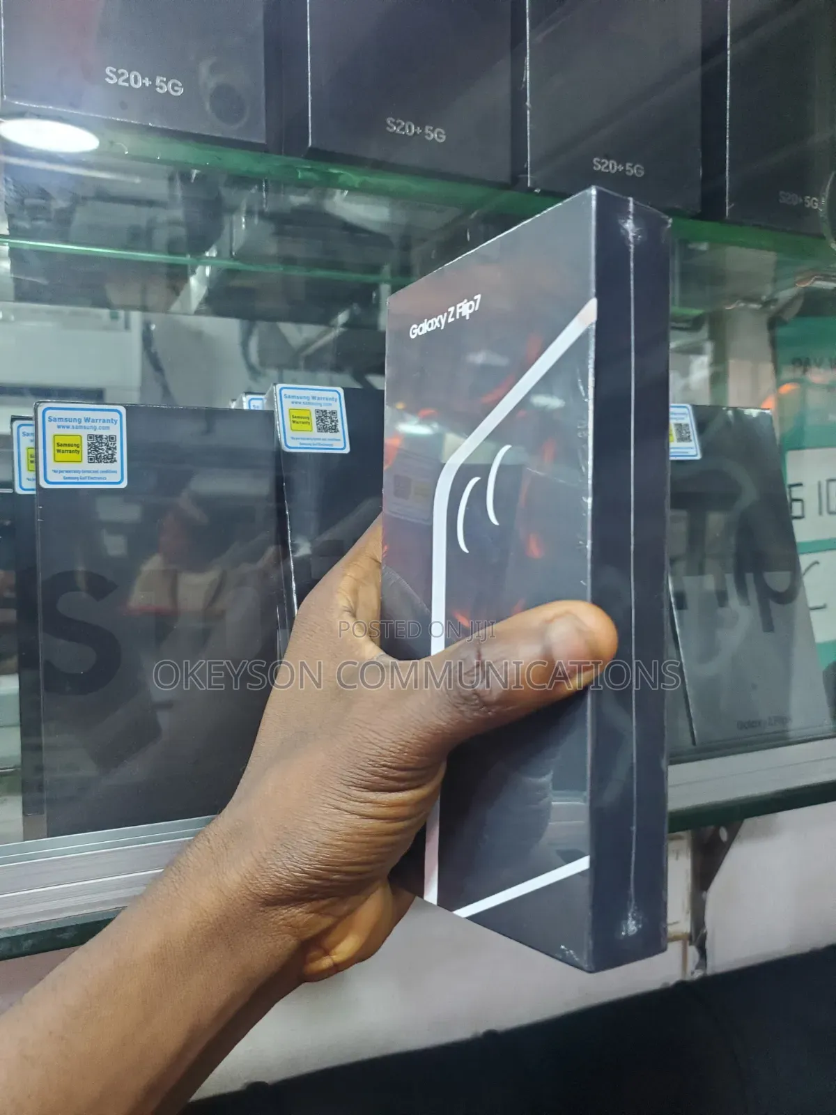 New Samsung Galaxy Z Flip7 256 GB Black