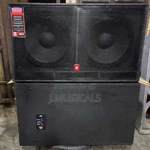 Double Subwoofer Speakers (Custom Made -(Pair/2pcs)