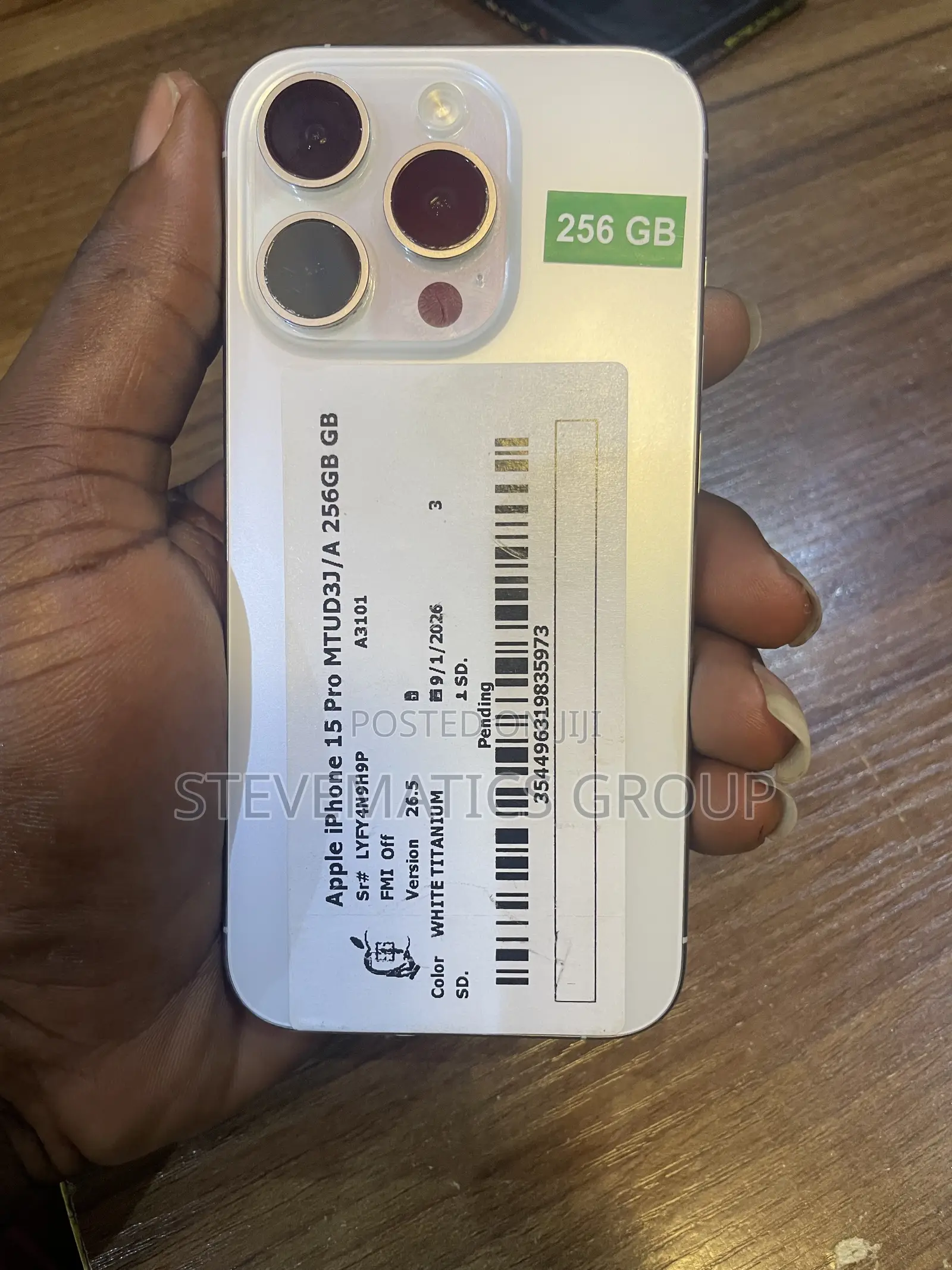 Apple iPhone 15 Pro 256 GB Gray