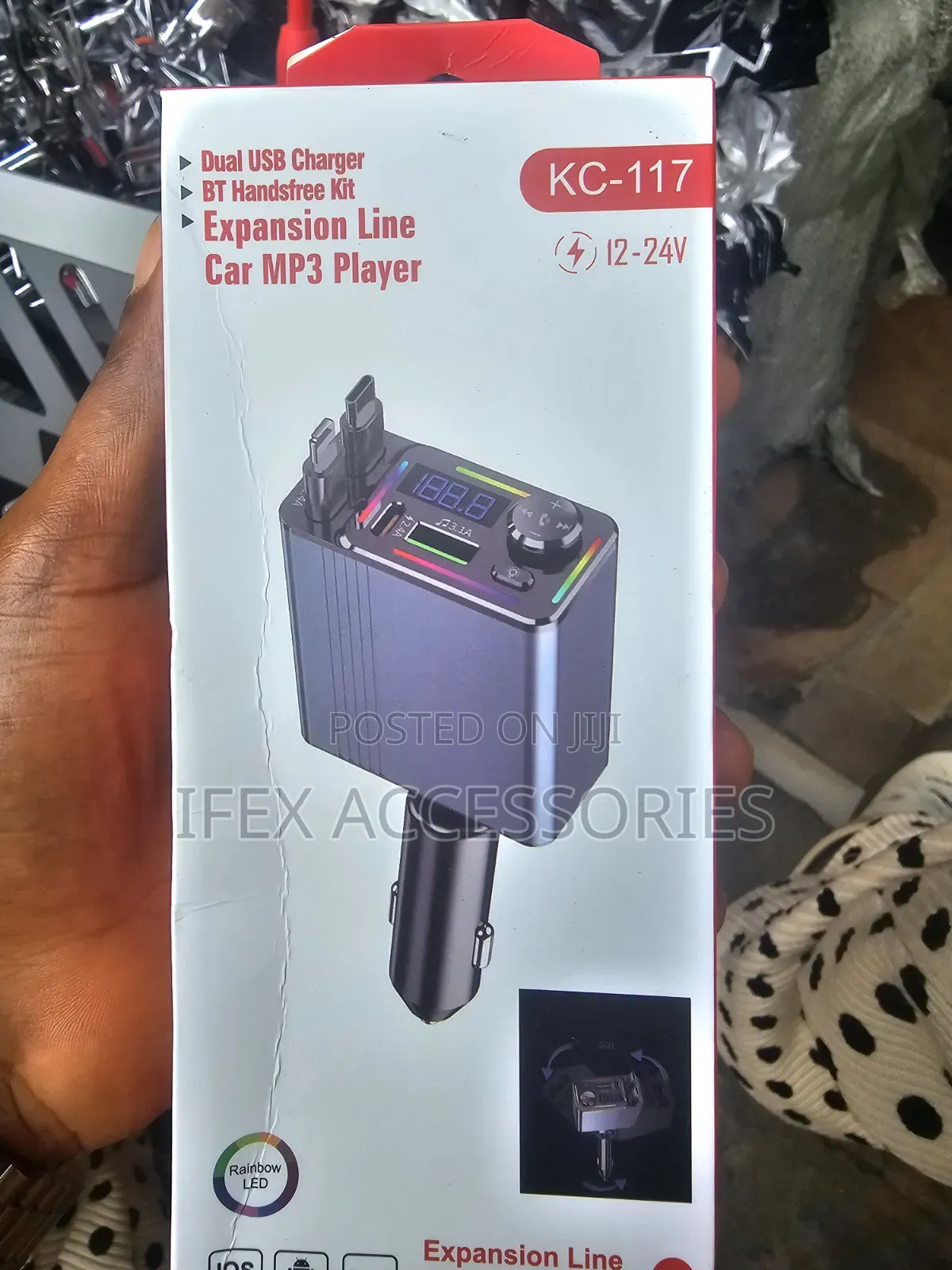 Kc-117 12-24v Car Mp3 Player