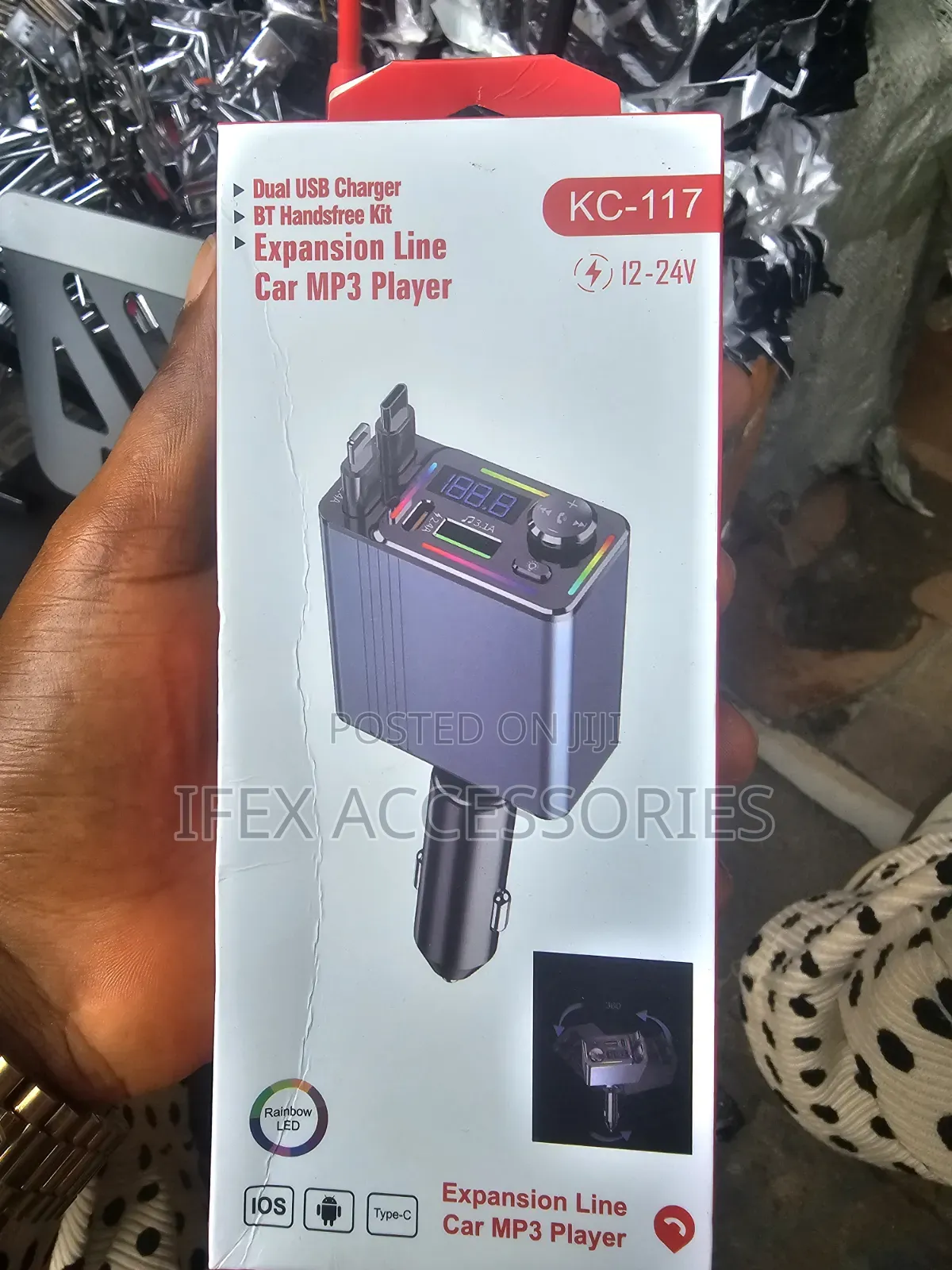 Kc-117 12-24v Car Mp3 Player