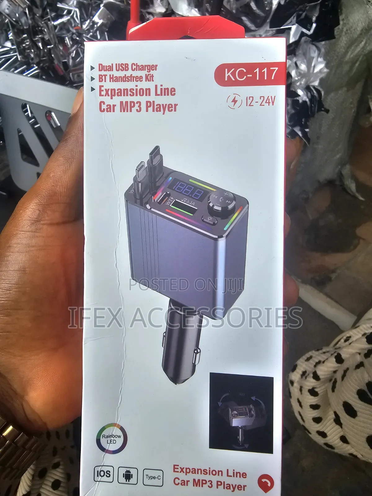 Kc-117 12-24v Car Mp3 Player