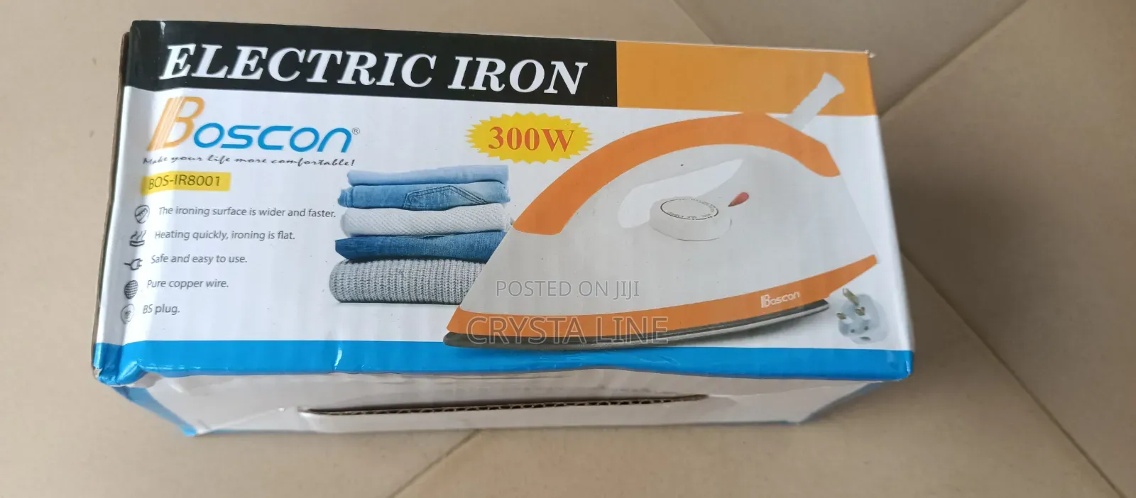 Bosco AC/Dc Electric Iron