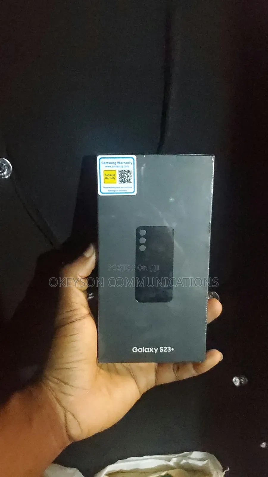 New Samsung Galaxy S23+ 256 GB Black