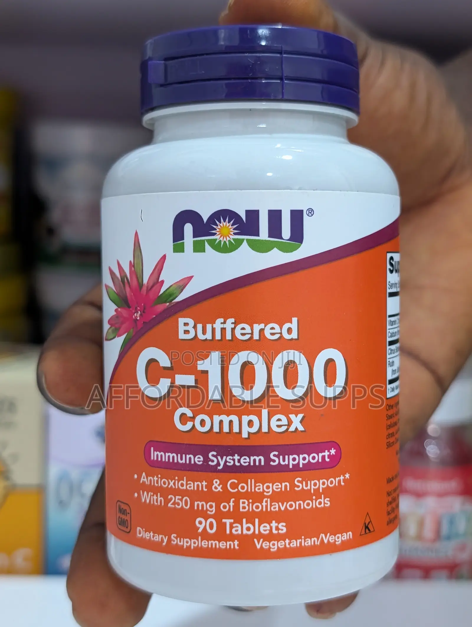NOW Foods C-1000 With Bioflavonoids – Vitamin C Supplement