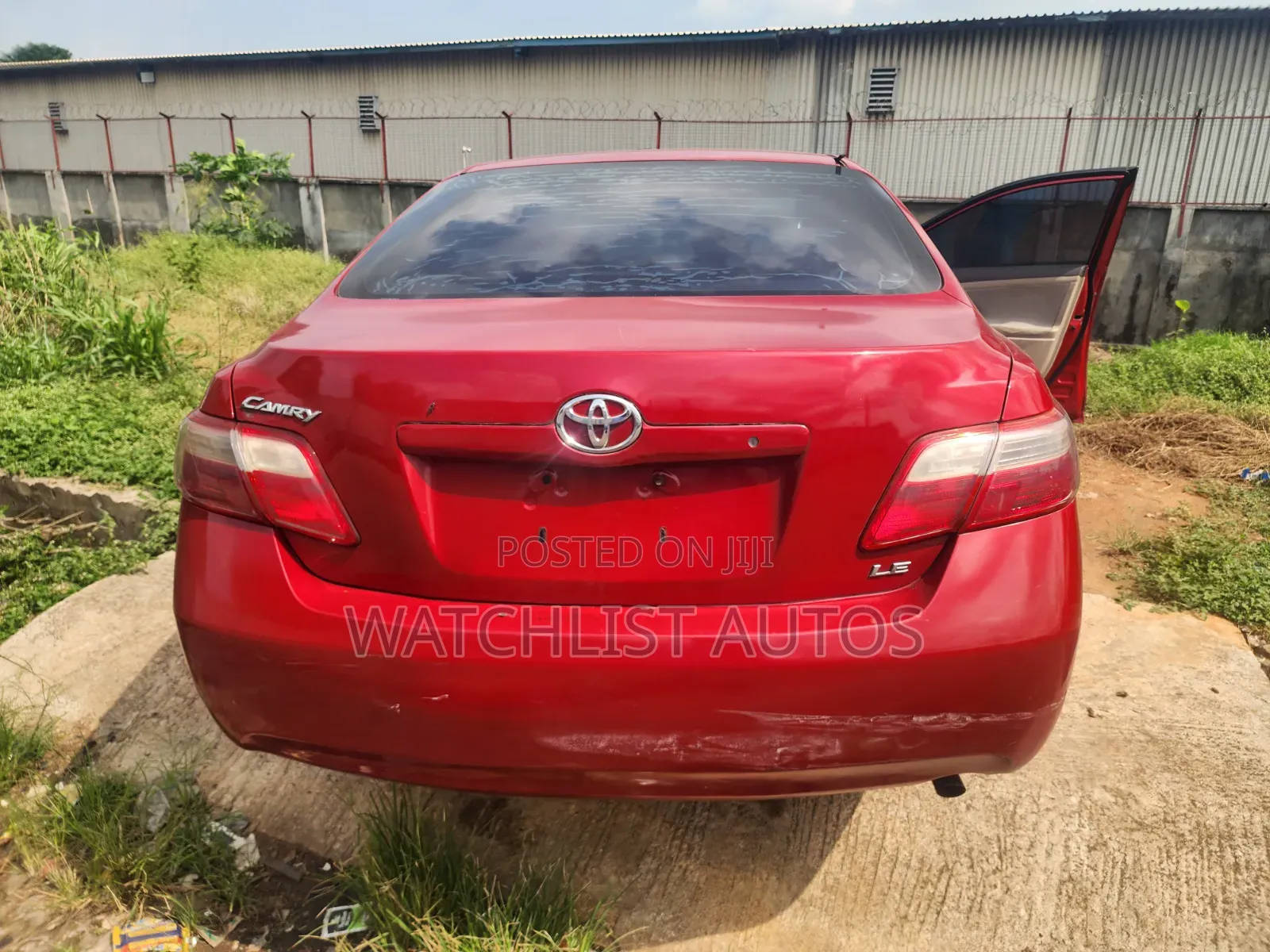 Toyota Camry 2.4 LE 2008 Red