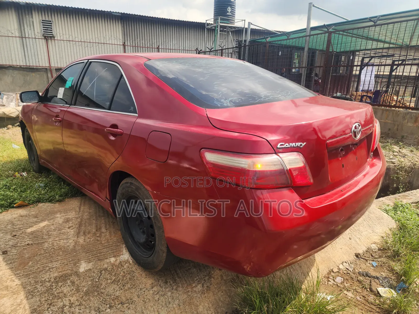 Toyota Camry 2.4 LE 2008 Red