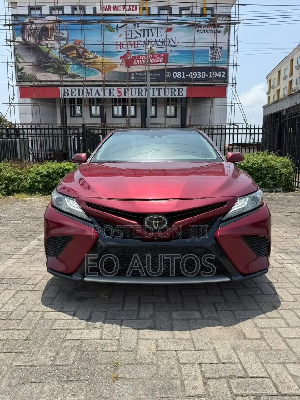 Toyota Camry XSE V6 FWD (3.5L 6cyl 8AM) 2018 Red