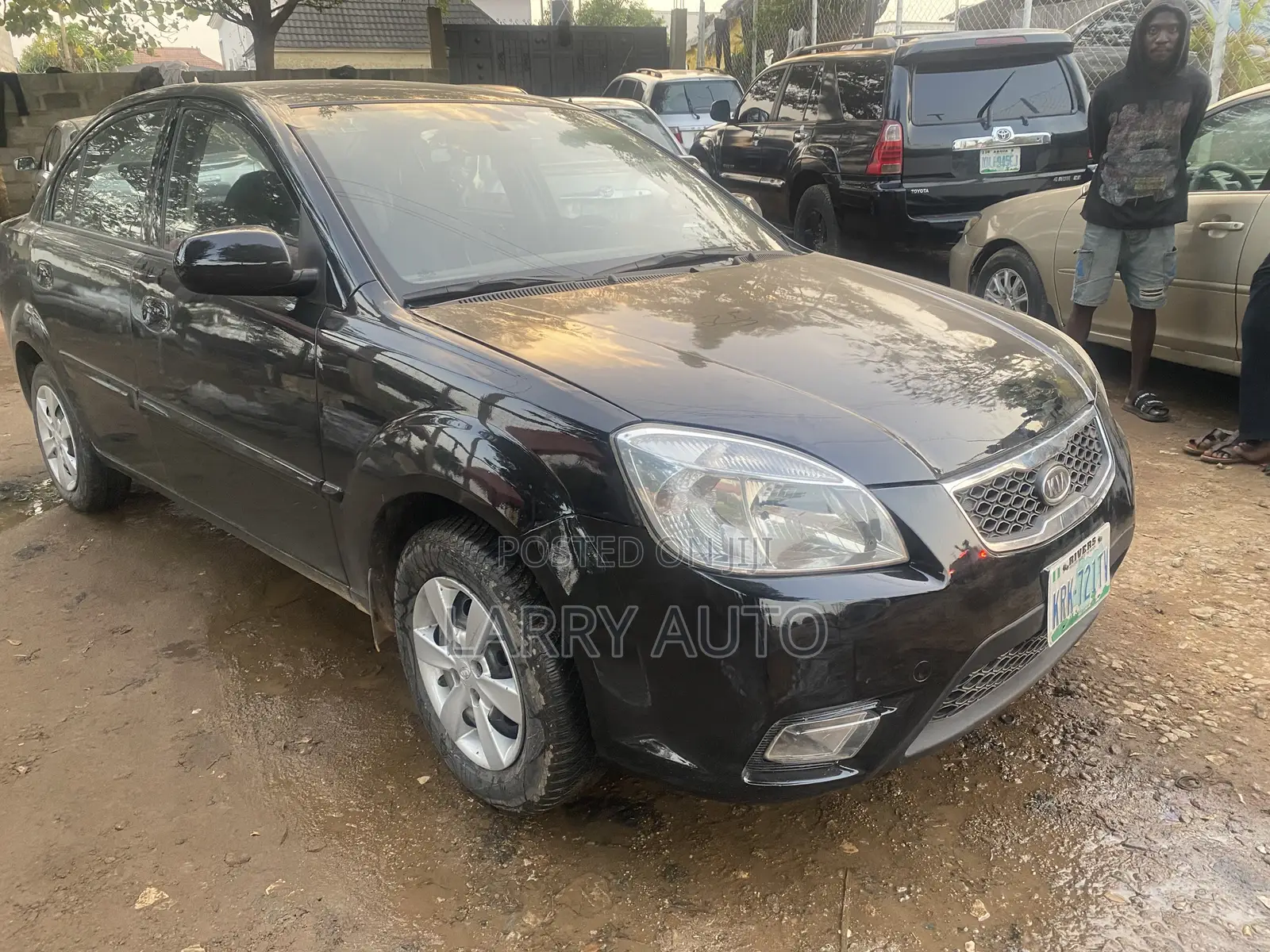 Kia Rio 2012 Black