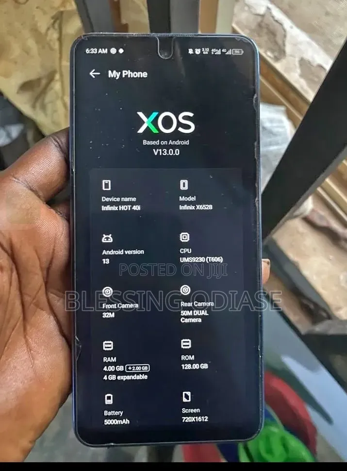 Infinix Hot 40i 128 GB Blue