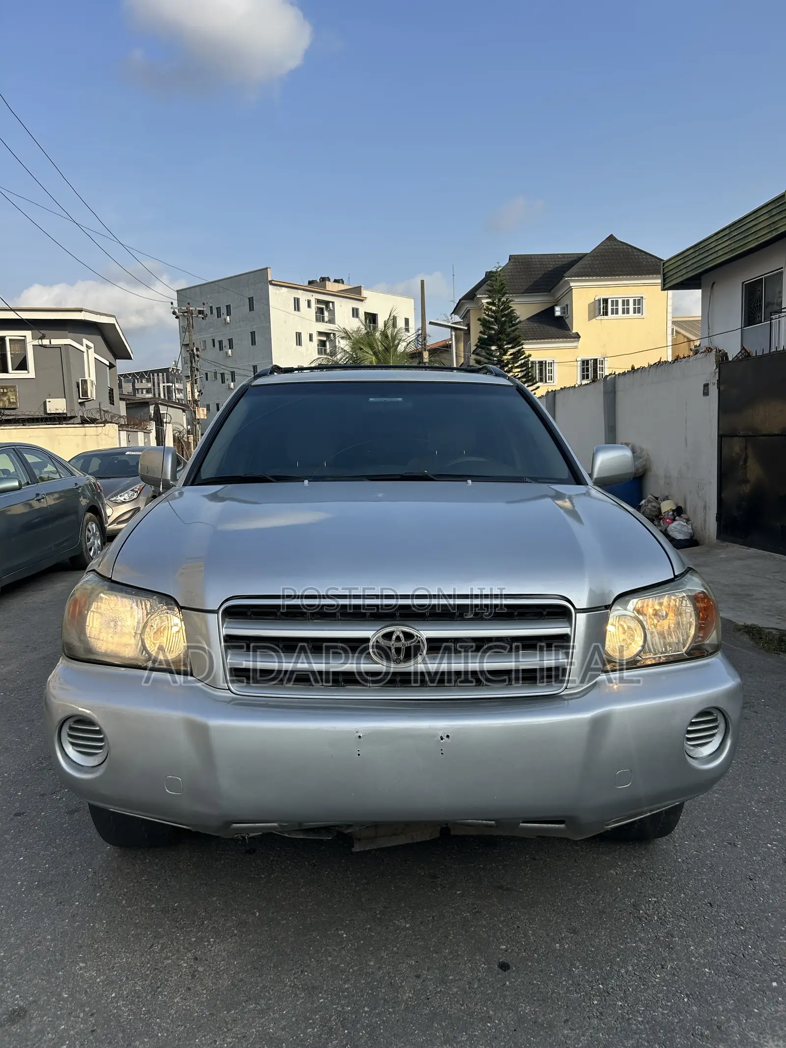 Toyota Highlander V6 AWD 2003 Silver