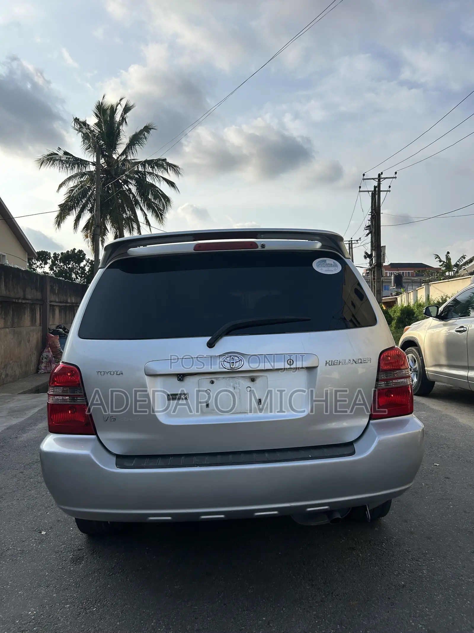 Toyota Highlander V6 AWD 2003 Silver