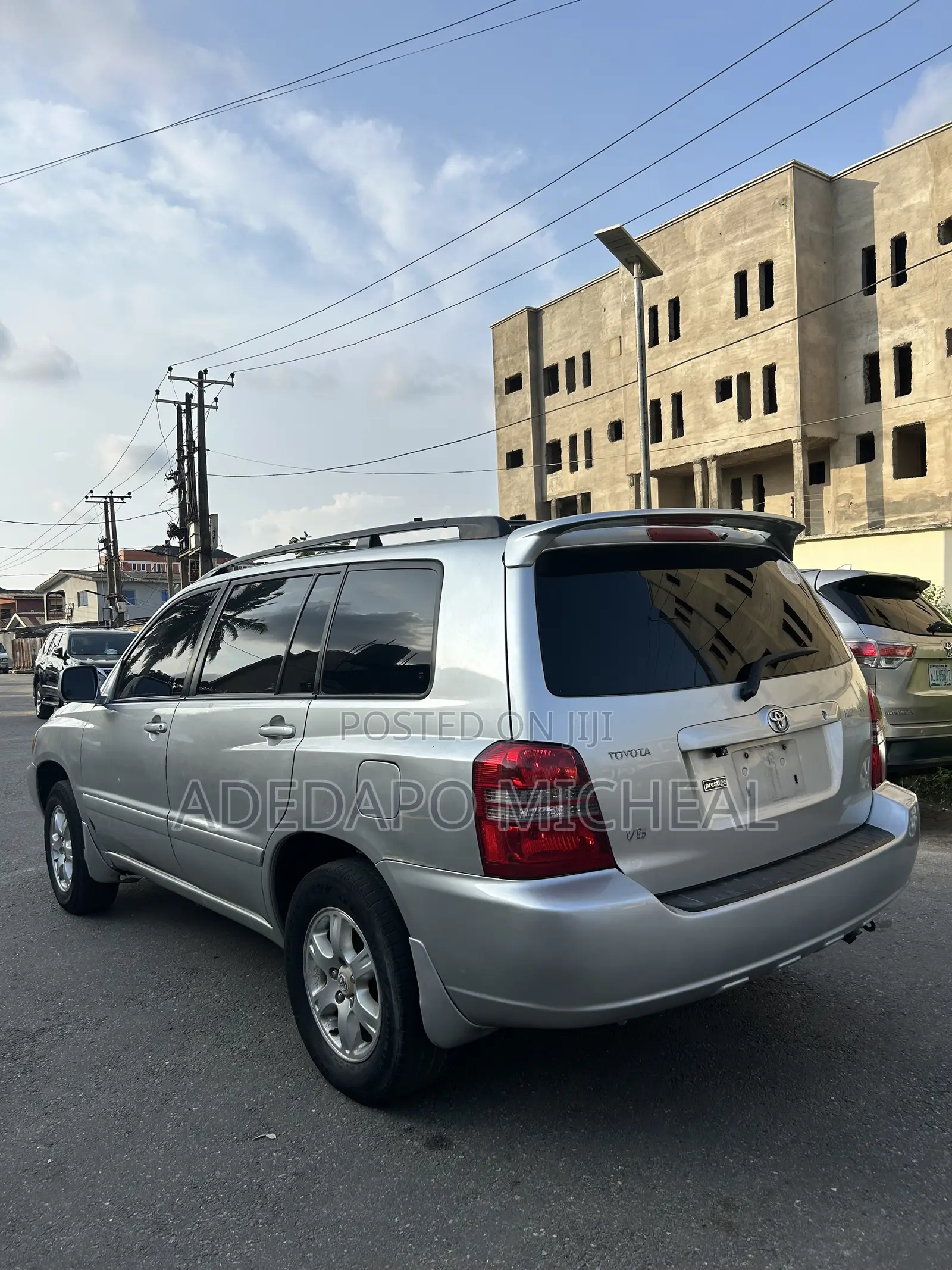 Toyota Highlander V6 AWD 2003 Silver