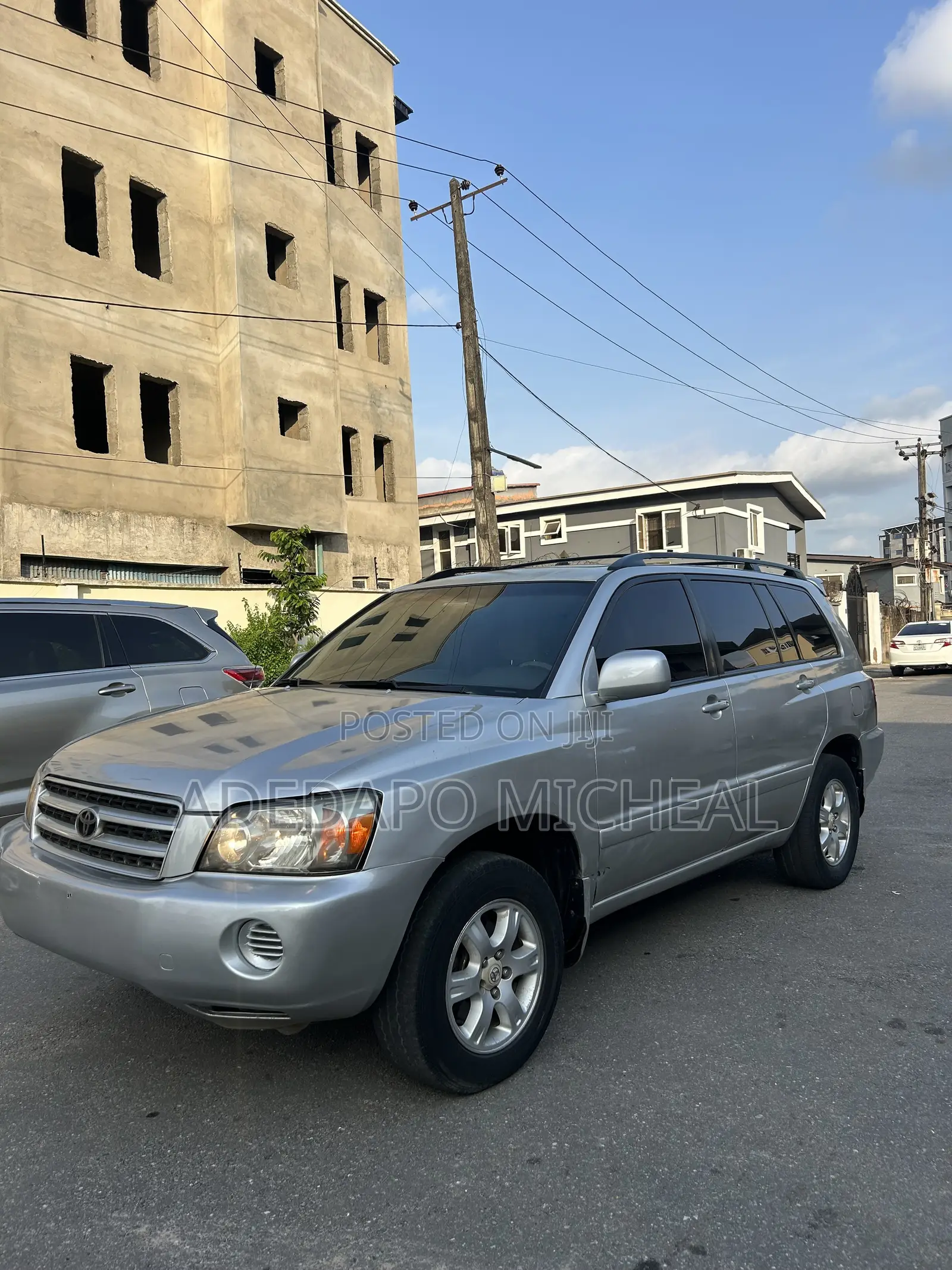 Toyota Highlander V6 AWD 2003 Silver