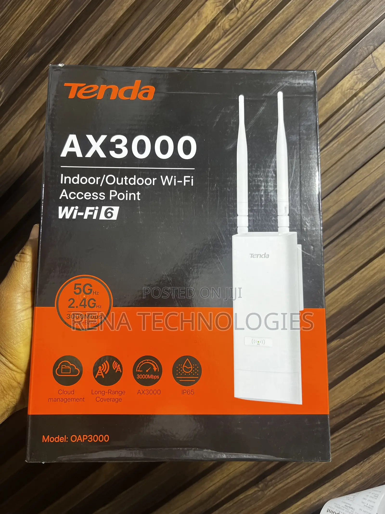 Tenda OAP3000 - AX3000 Indoor/Outdoor Wi-Fi 6 Access Point
