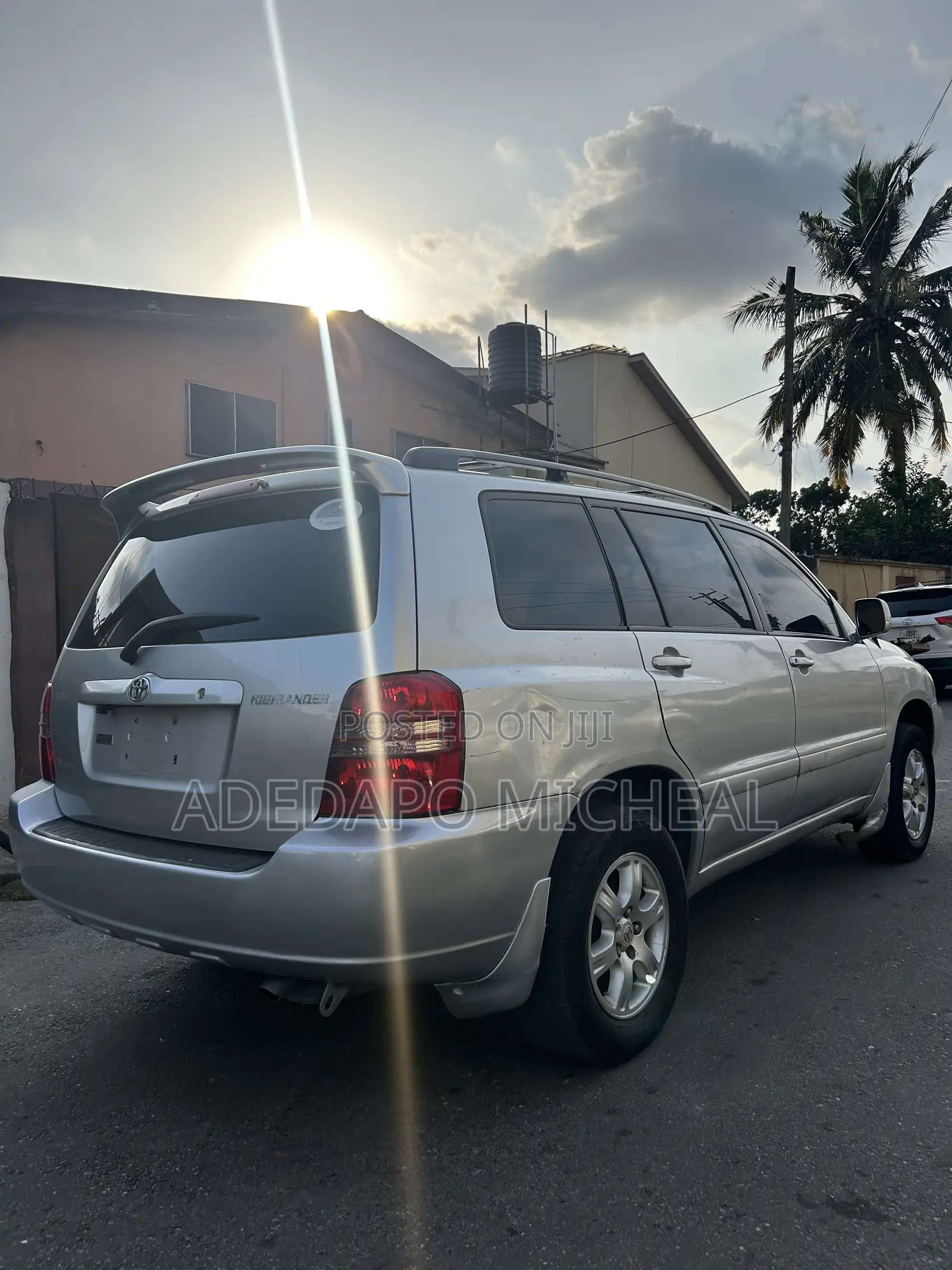 Toyota Highlander V6 AWD 2003 Silver