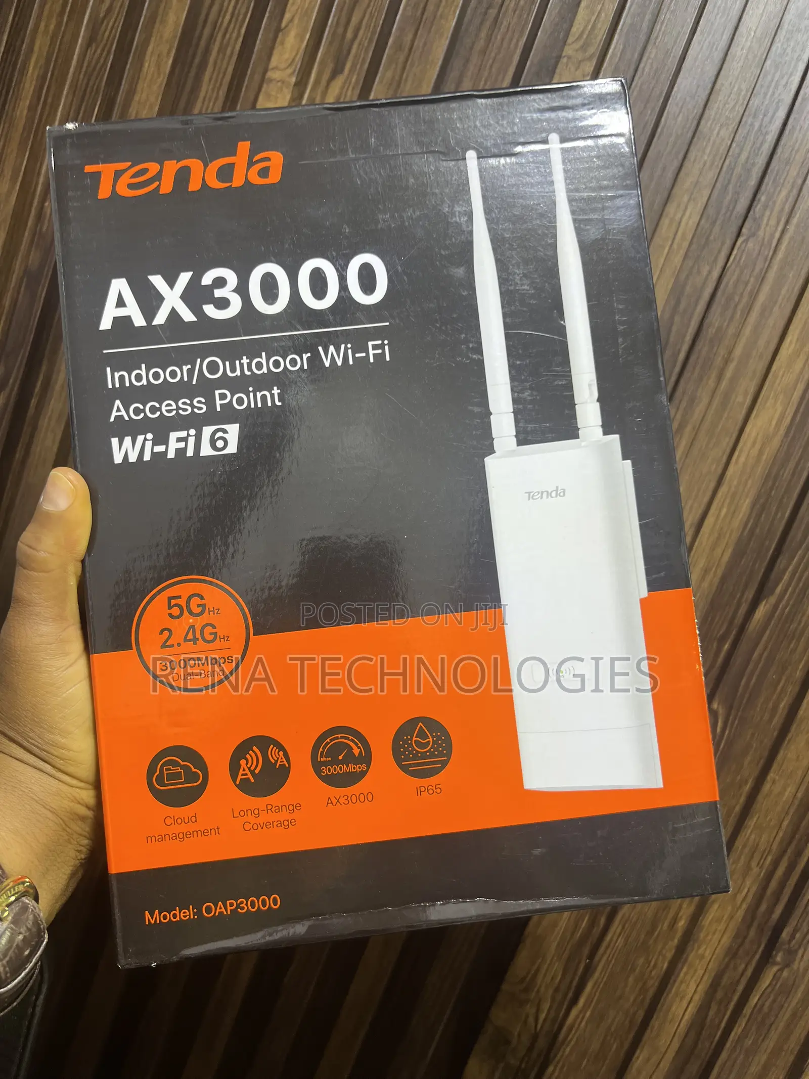 Tenda OAP3000 - AX3000 Indoor/Outdoor Wi-Fi 6 Access Point