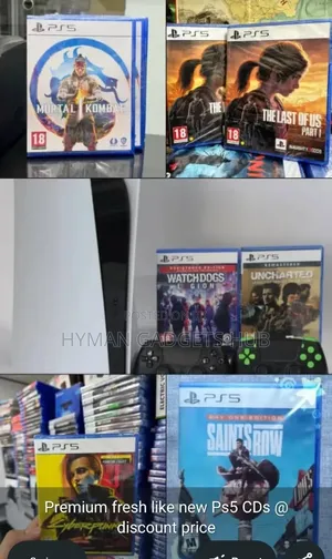 Premium Fresh Like New PS5 CDs