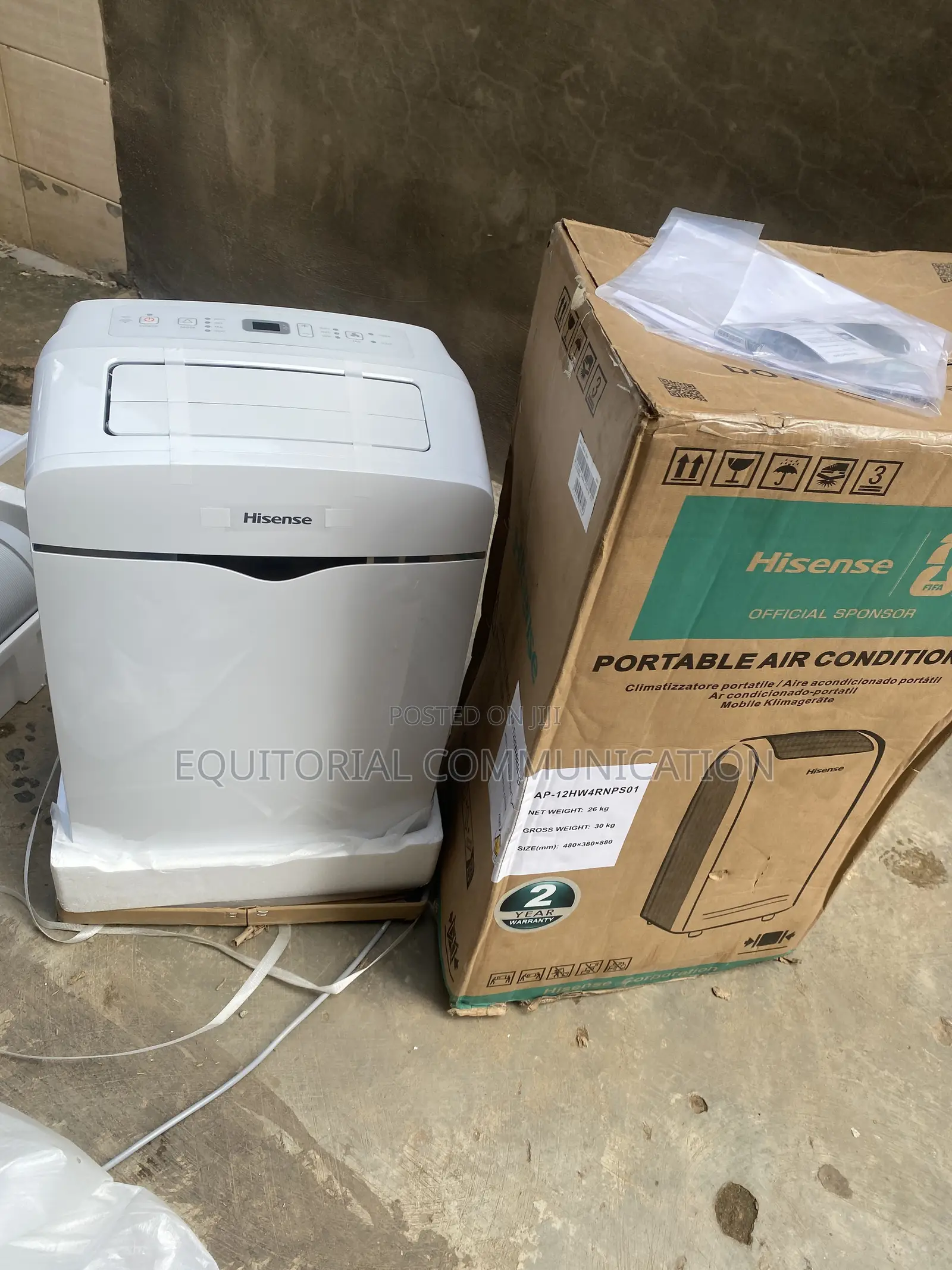 Hisense Mini Portable AC 1.5hp Non-Inverter Technology