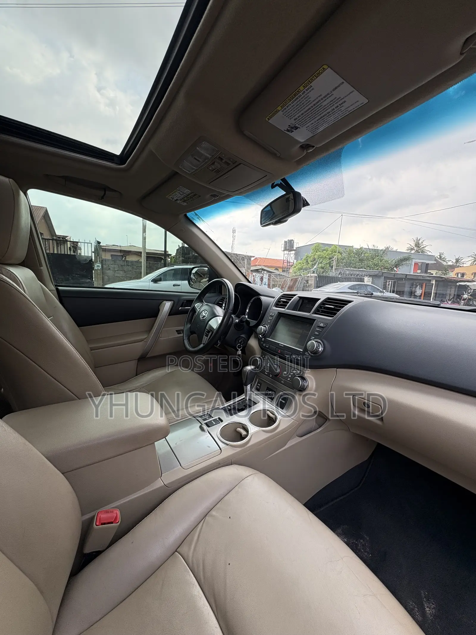 Toyota Highlander Limited 2012 Gray