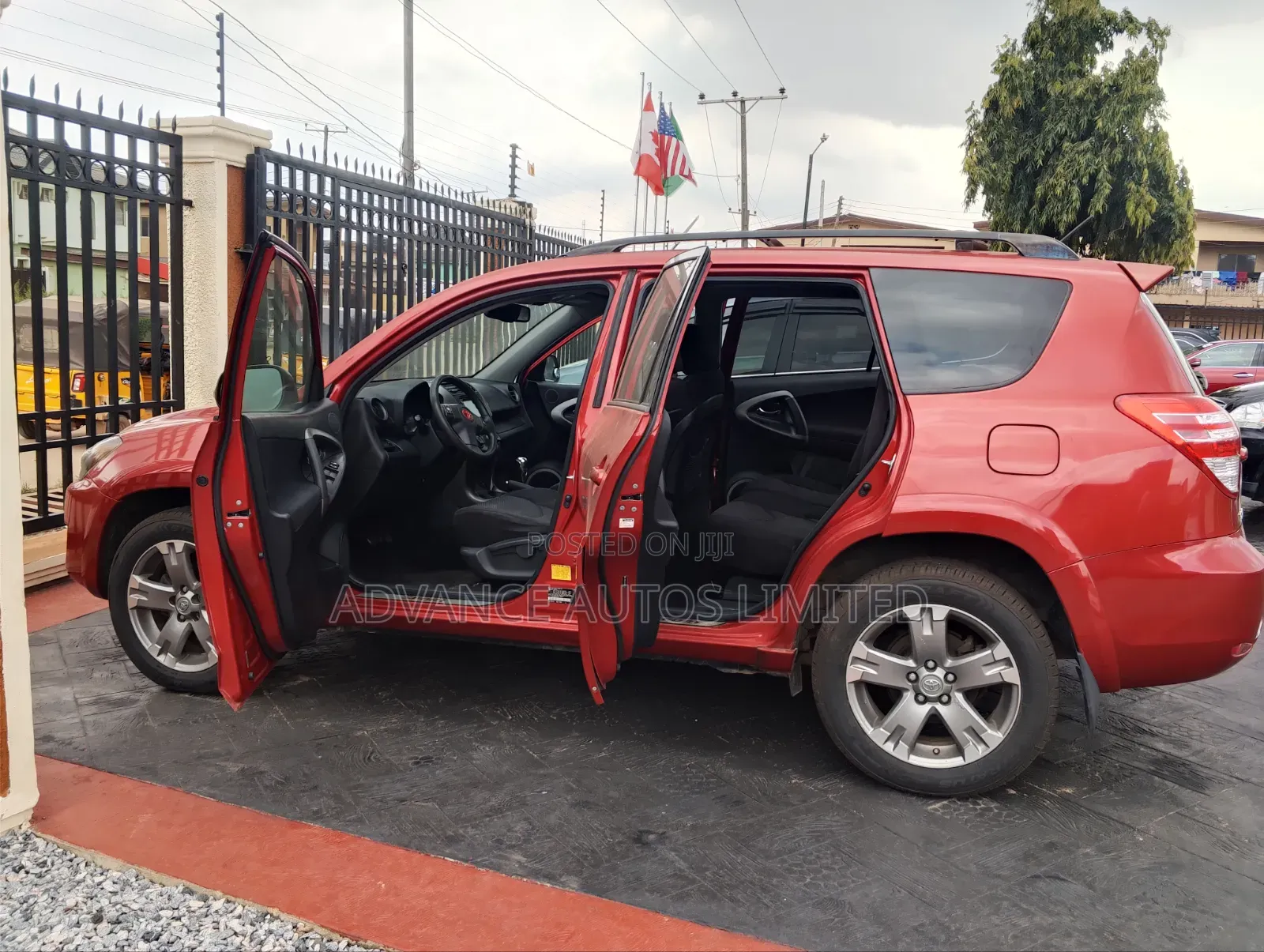 Toyota RAV4 Limited V6 2008 Red