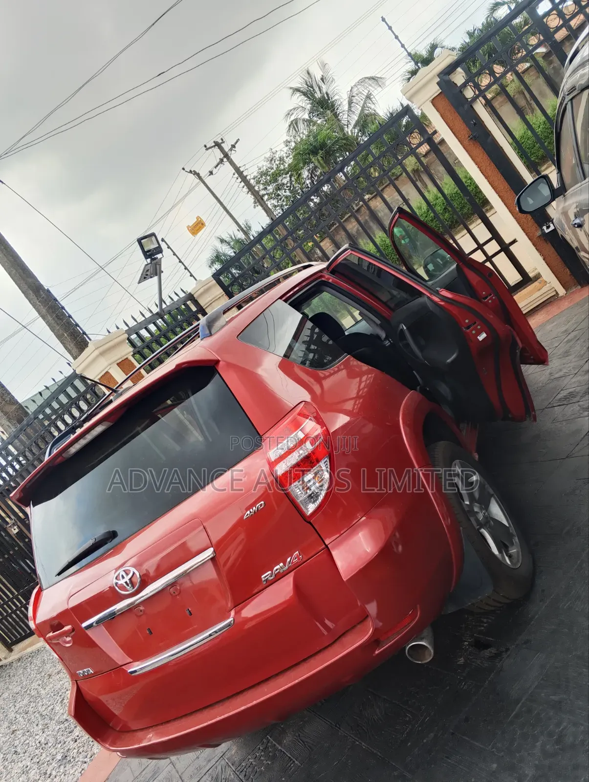 Toyota RAV4 Limited V6 2008 Red