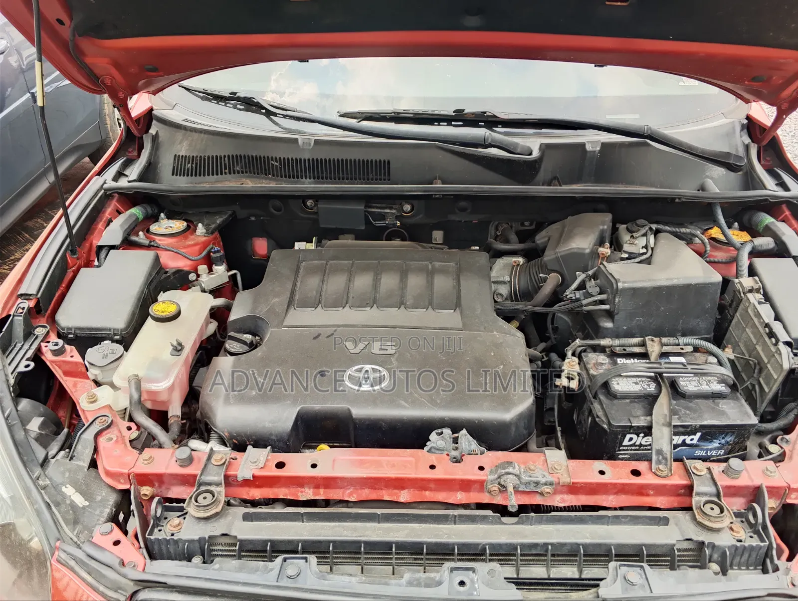 Toyota RAV4 Limited V6 2008 Red