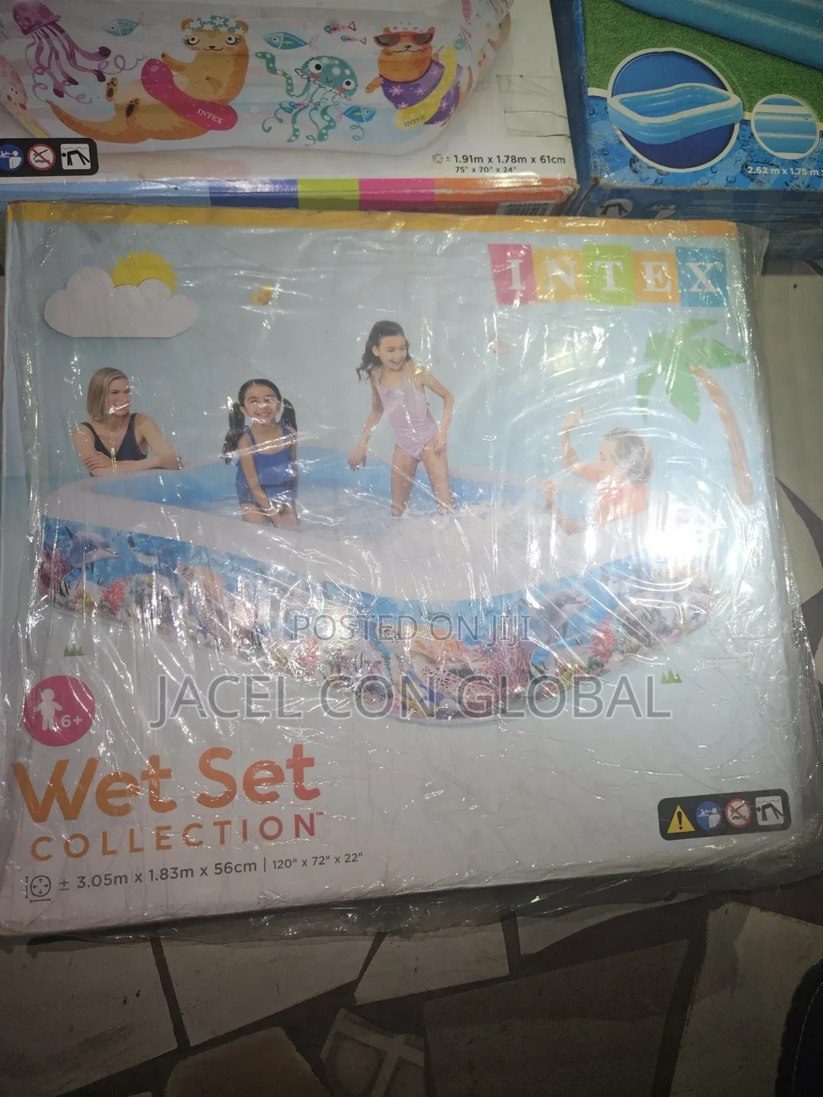 Big Inflatable Swimming Pool [ 1.91m or 2.62m or 3.05meters Size ]