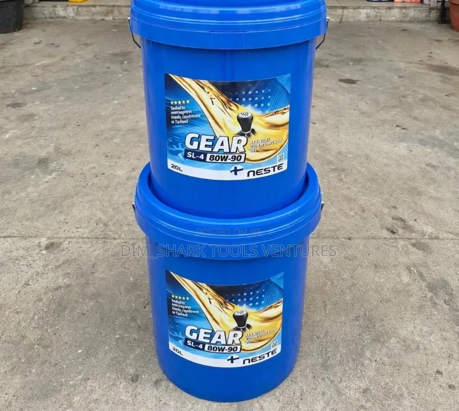 20Litre Pail of Neste Gear GL-4 80w-90 Manual Transmission Oil