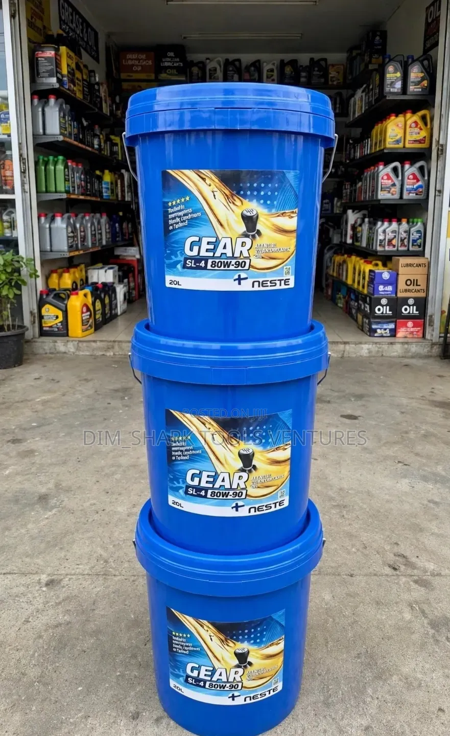 20Litre Pail of Neste Gear GL-4 80w-90 Manual Transmission Oil