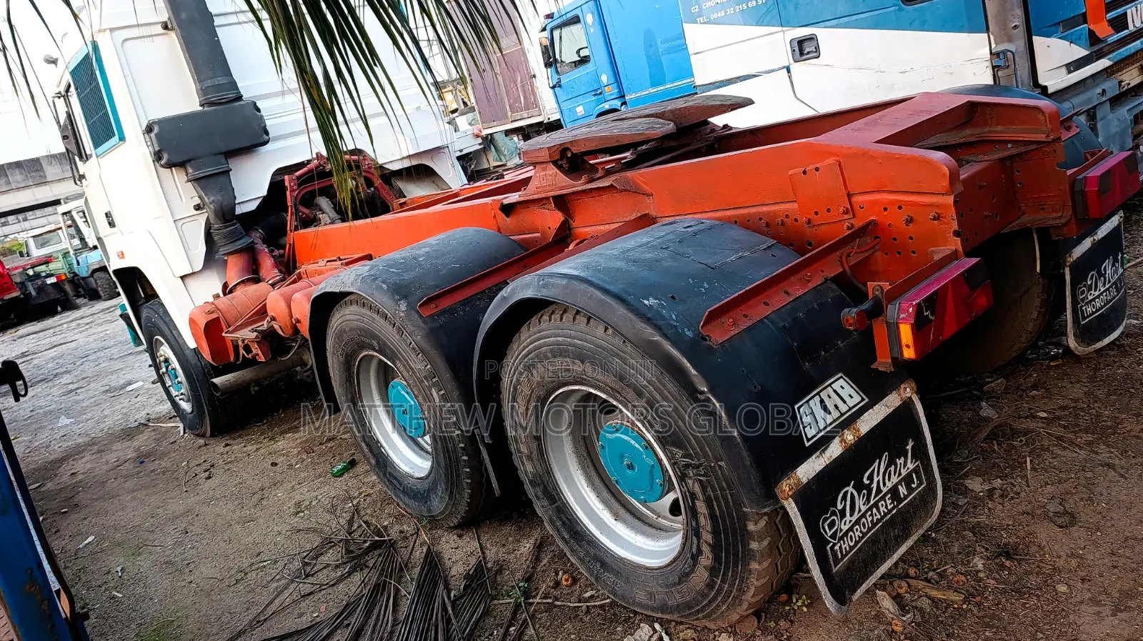 Iveco 190-36 Heavy-Duty Truck Head 10 Tires