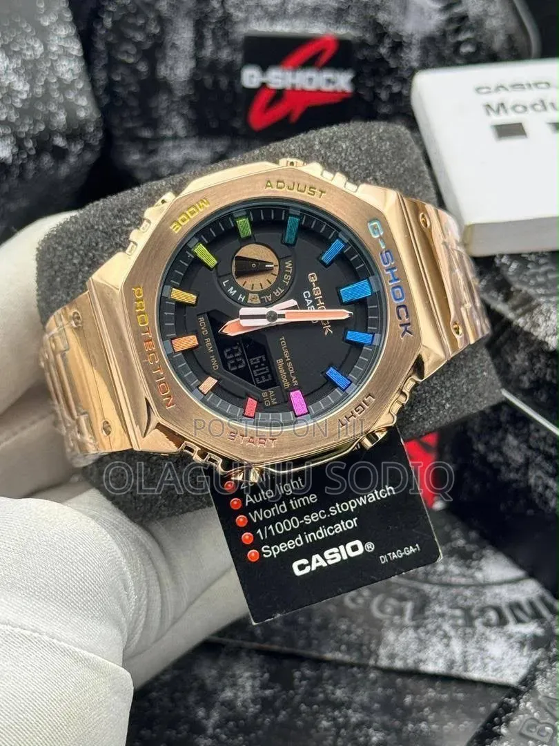 Premium Luxury G Shock Wrist Watch