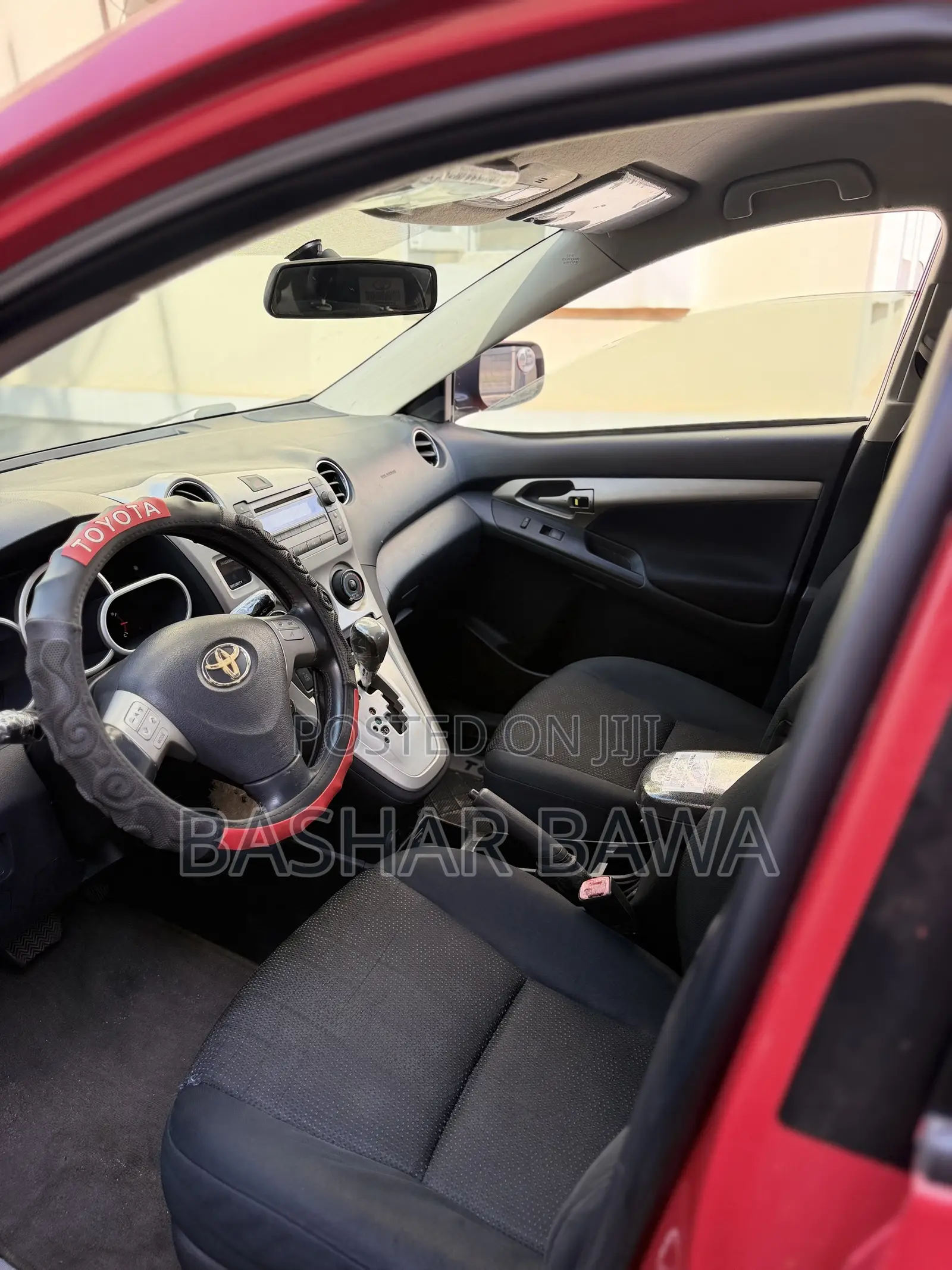 Toyota Matrix S Hatchback AWD (2.4L 4cyl 4A) 2009 Red